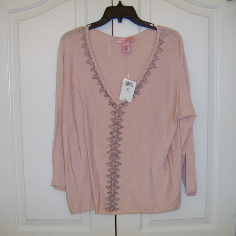 Brand New Bandalino Cammie Pink with fringe - Size XL